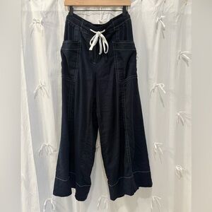 Maeve Tie-Waist Wide Leg Pants